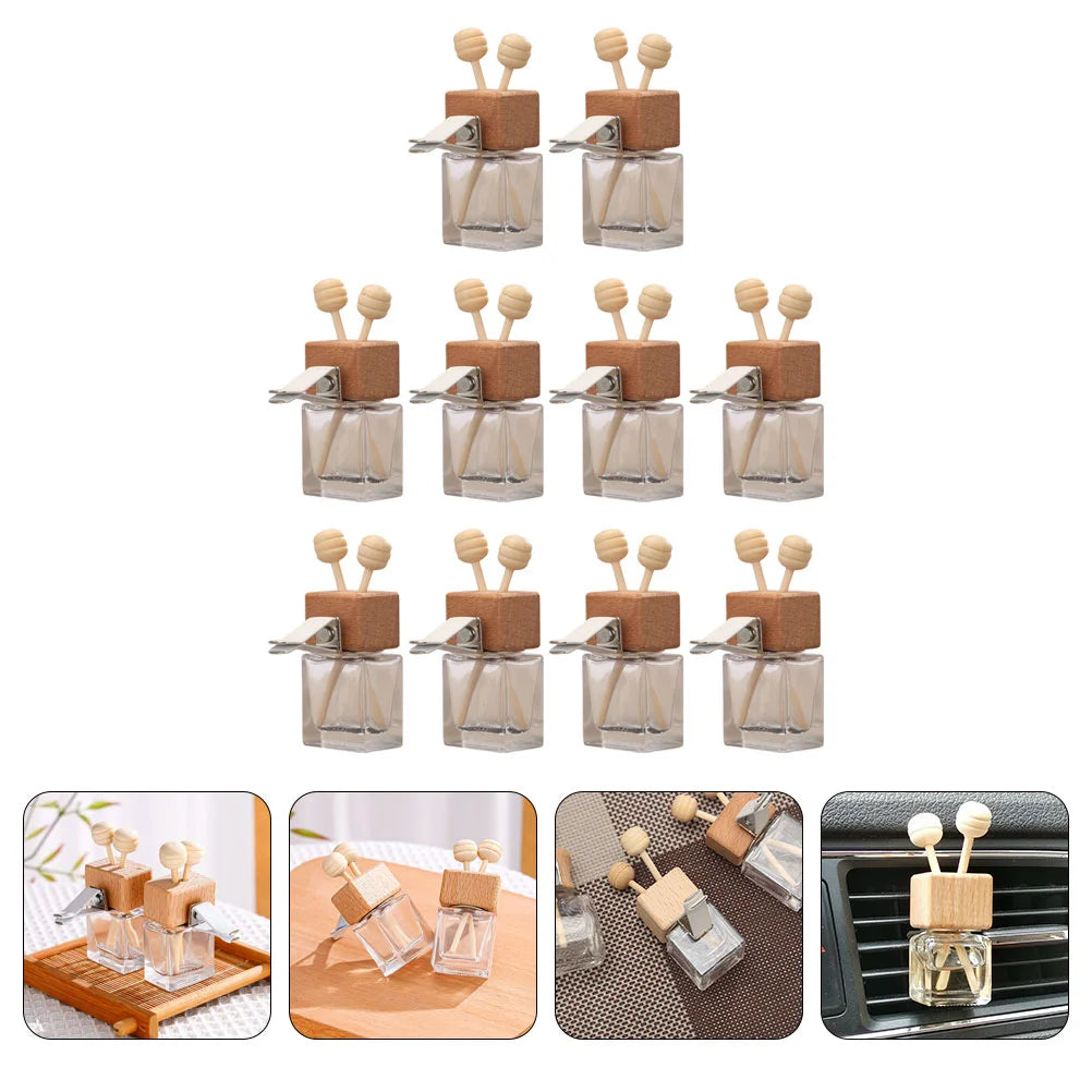 6/10/12pcs Oil Diffuser Essential Oil Diffuser Air Vent Diffuser Diffusers Decoration Perfume Essential Oil Freshener Scent Auto