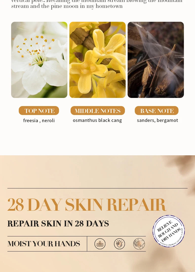 Collagen Anti-wrinkle Hand Cream Anti-drying Cracked Whitening Moisturizer Fade Fine Line Soft Smooth Repair Hand Foot Skin Care