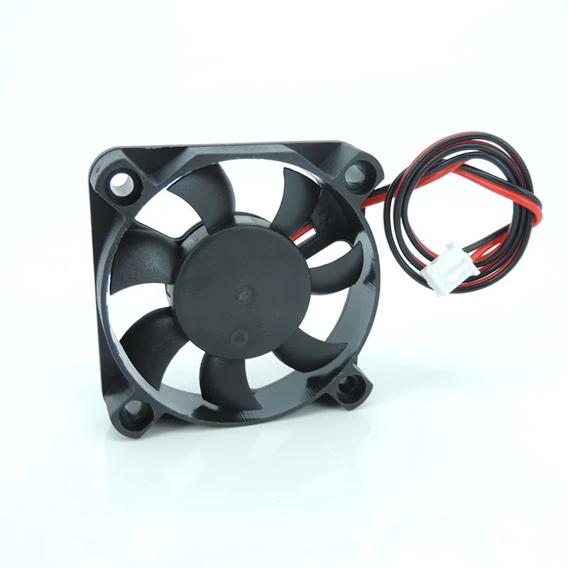 DC 5010 5V/12V/24V Computer CPU Cooler Mini Cooling Fan 50MM Small Exhaust Fan for 3D Printer 2 pin 50x50x10mm A7