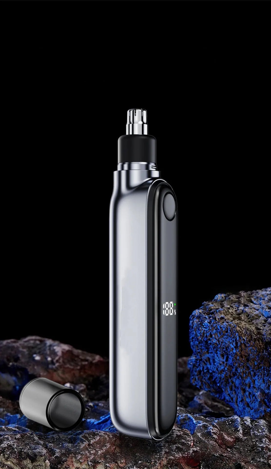 2024 New Xiaomi Mijia Nose Hair Trimmer USB Charging LED Display High Quality Electric Portable Men Mini Nose Hair Clipper