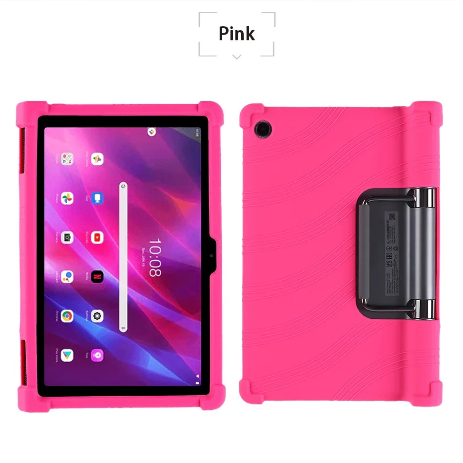 Cornors Shockproof Silicon Cover For Lenovo Yoga Tab 11 Case Kids Safety Protective Cover For Lenovo YT-J706F YT-J706X  Soft