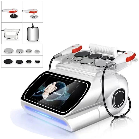 Portable 448KHZ RF Tecar Therapy RET CET Diathermy Body Sliming Machine Pain Relief Skin Tightening Deep Care 2023 NEW