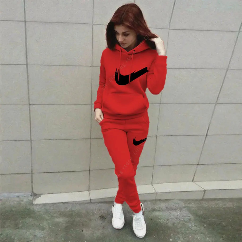 Hoodie Pants Sets Women's Suit 2pcs Sports Outfits 2025 Home Outdoor JoggingNew Designer Clothes women Autumn Winter Tracksuit