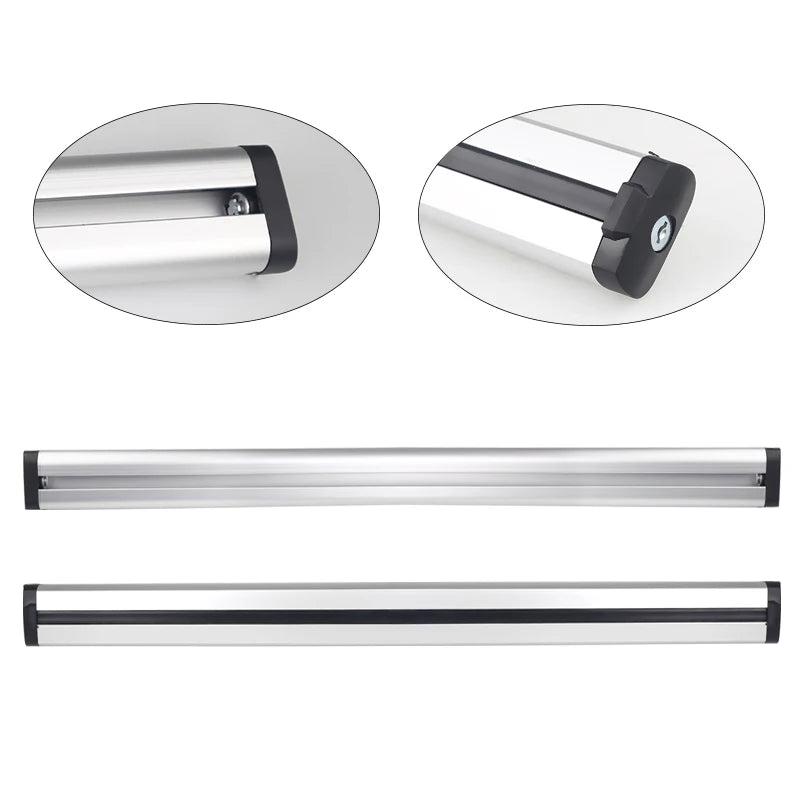 2PCS Universal Car Roof Rack Waterproof  Top Bag Storage Luggage Support For SUV Roof Rack Luggage Auto 120Cm 130Cm