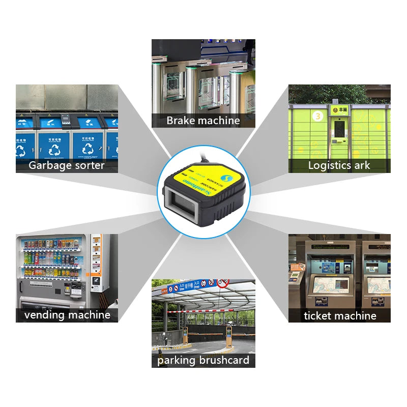 Embedded Barcode Scanner BarCode Reader code reader fixed Mounted code Engine Module USB 1D/2D QR PDF417Code ScanSH-400
