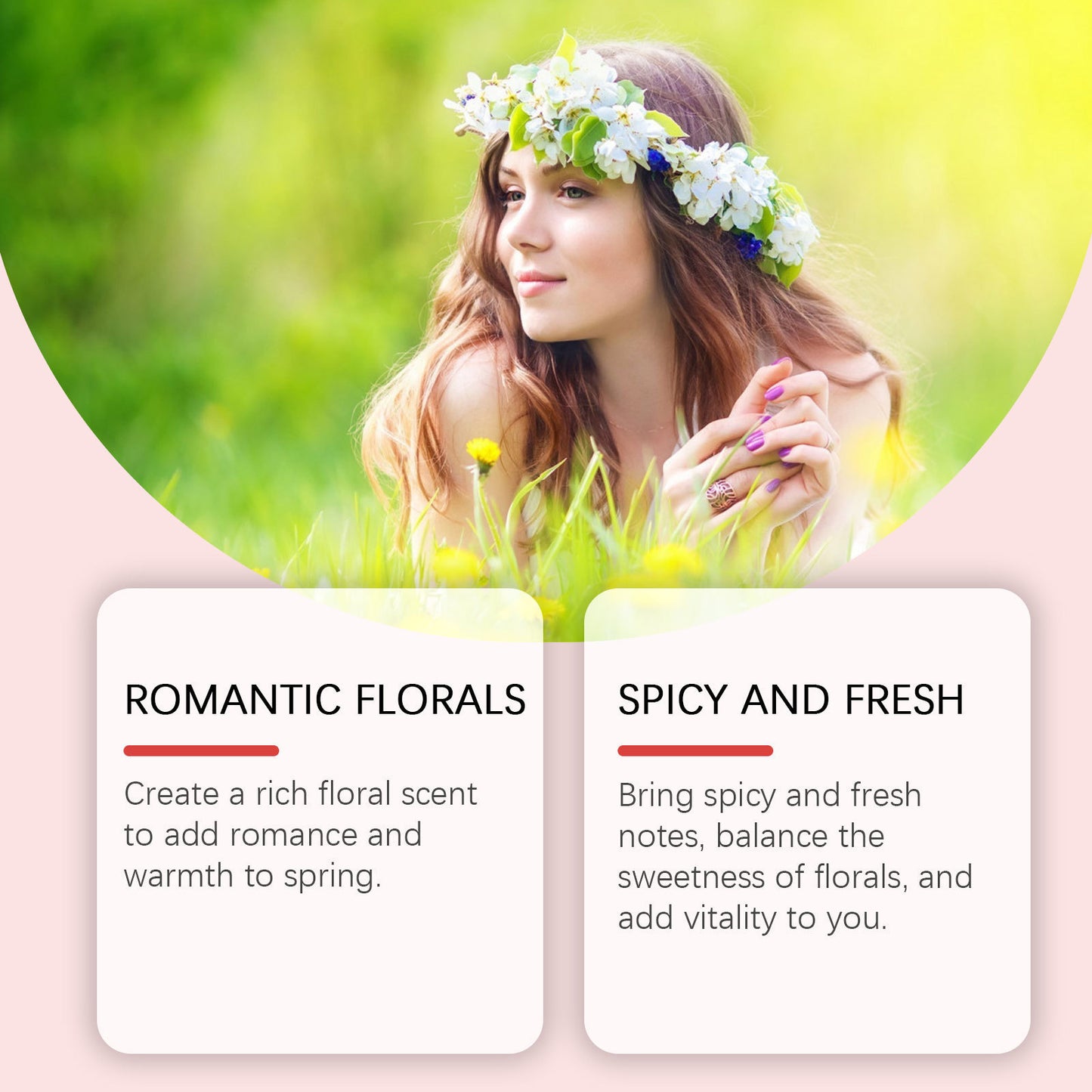 Perfume Spicy Rose Flavor Portable Portable