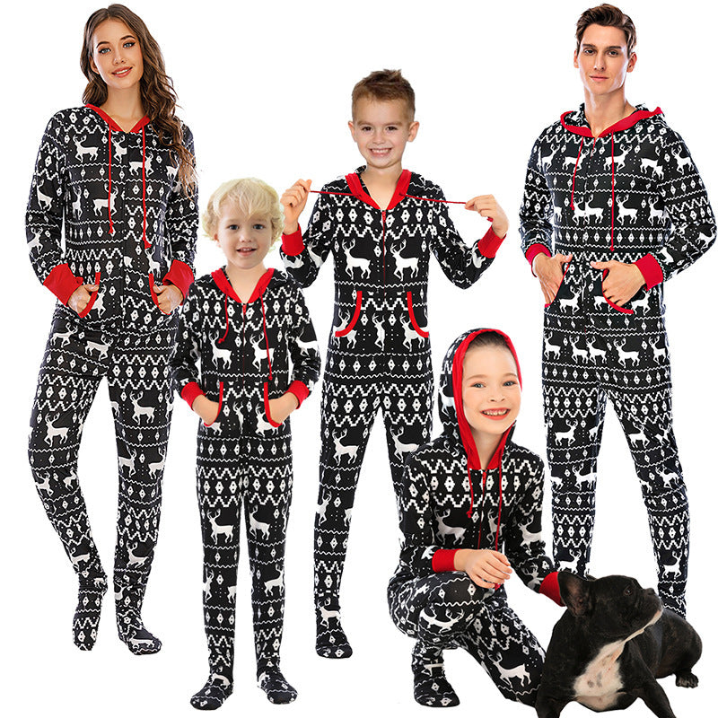 Home Clothes Pajamas New Holiday Parent-child Clothes