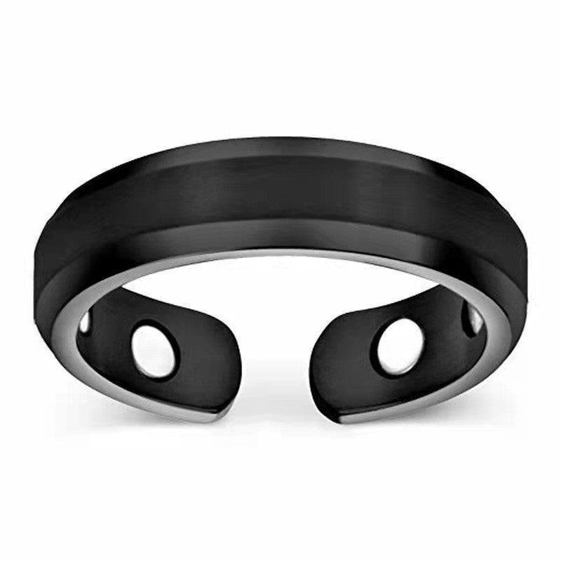 Fashion Storage Smooth Opening Adjustable Couple Ring Bracelet