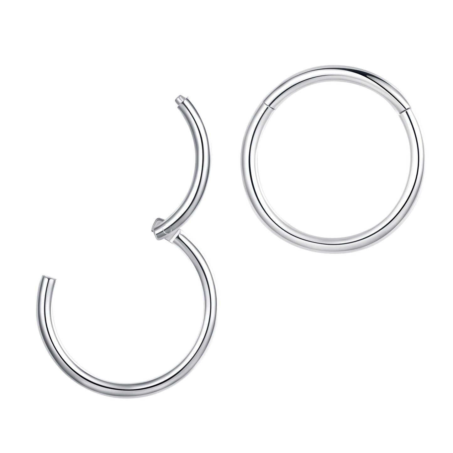 316L Stainless Steel Basic Piercing Nose Ring