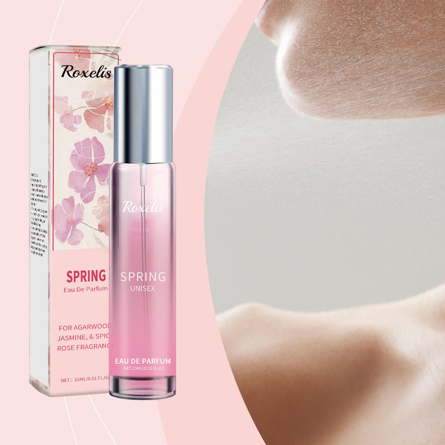 Perfume Spicy Rose Flavor Portable Portable