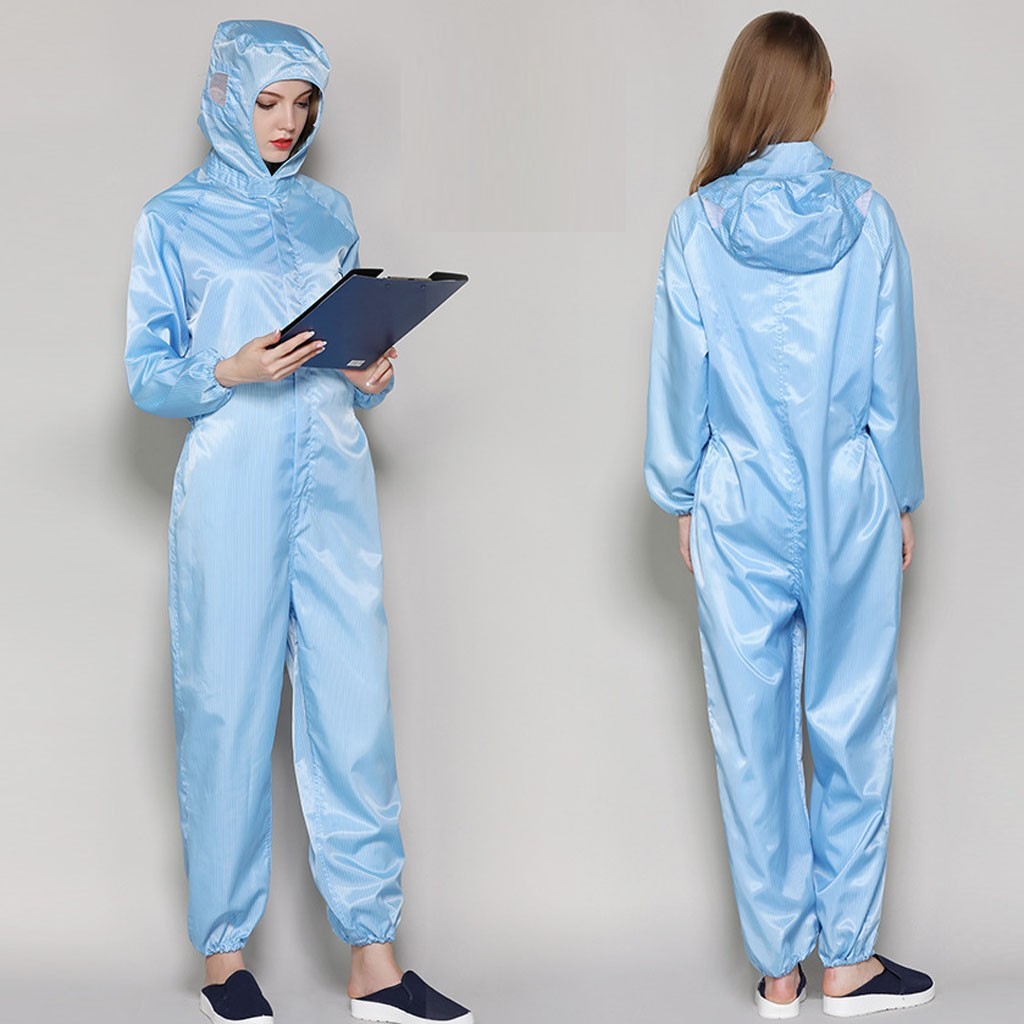 Dust-free Static Protective Clothing One-piece Protective Clothing With Hood