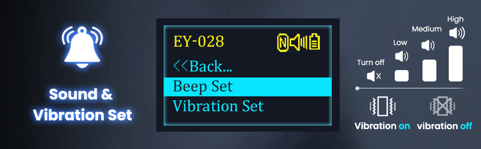 EYOYO 028 Bluetooth Barcode Scanner 2D With LED Display Wireless QR Bar Code Reader for IOS Android Windows Mobile Payment